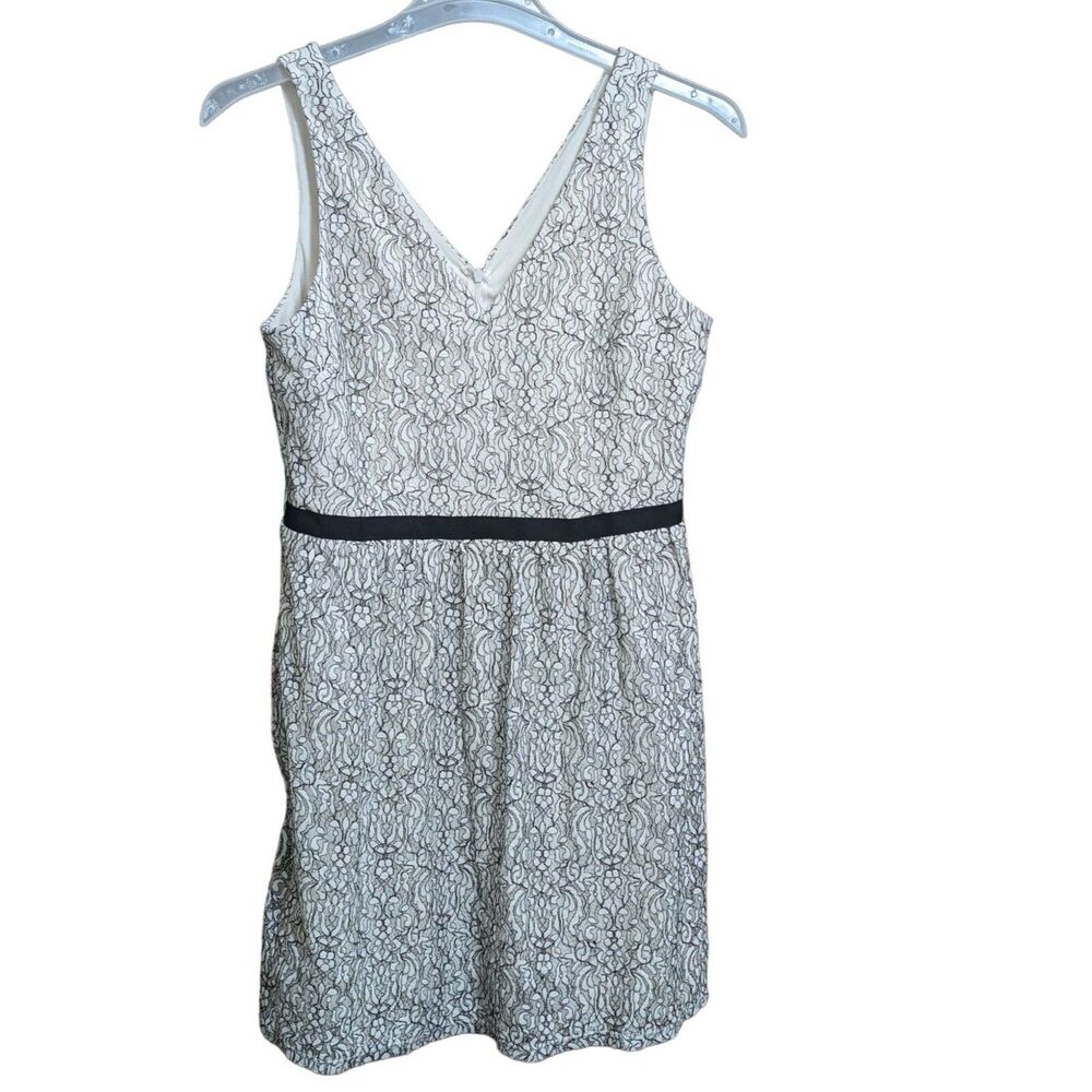 Coquette Maurices White Black Lace Dress Juniors 13/14 V-Neck Lined Soft Girl
